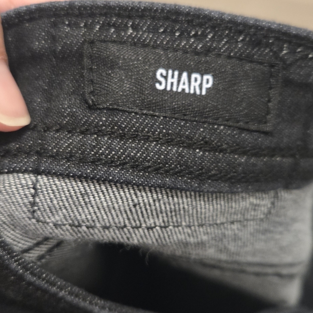 Revtown Sharp Jeansthe Sharp Carbon Black Sz 35x3… - image 7